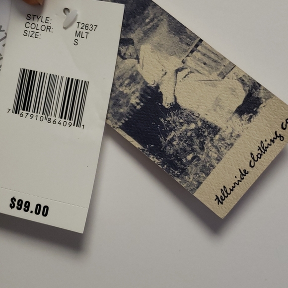 TELLURIDE CLOTHING CO. TOP SIZE SMALL - Picture 10 of 13
